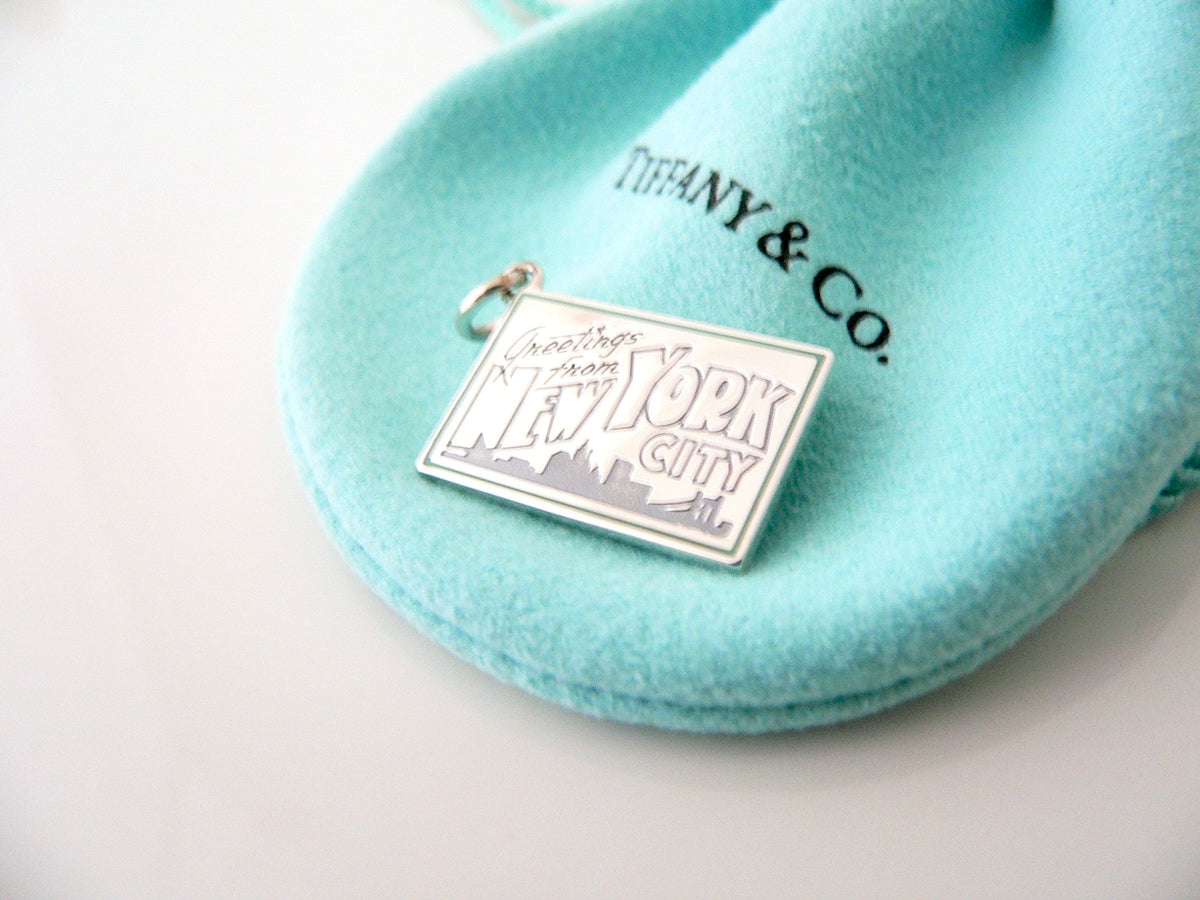 Tiffany and discount co postcard charm