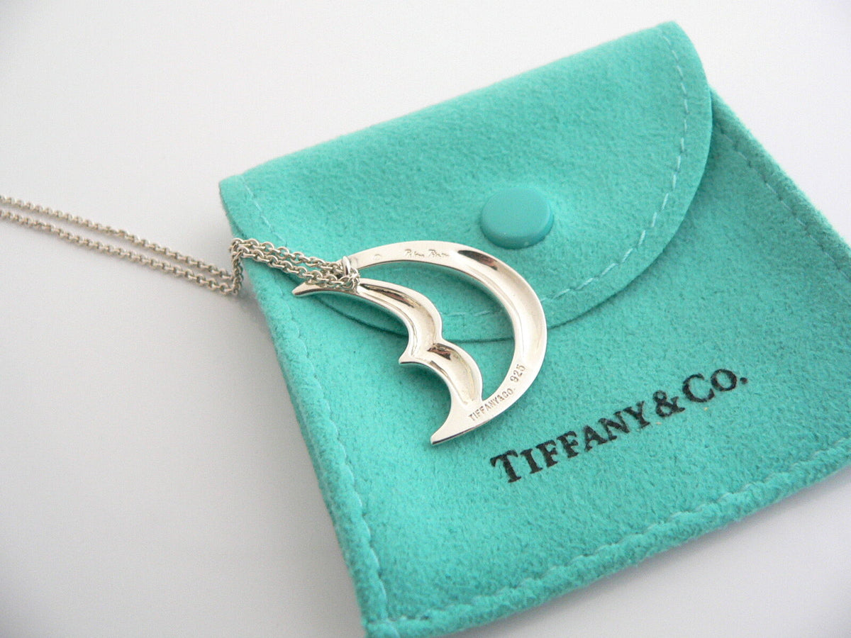 Tiffany hot sale moon necklace