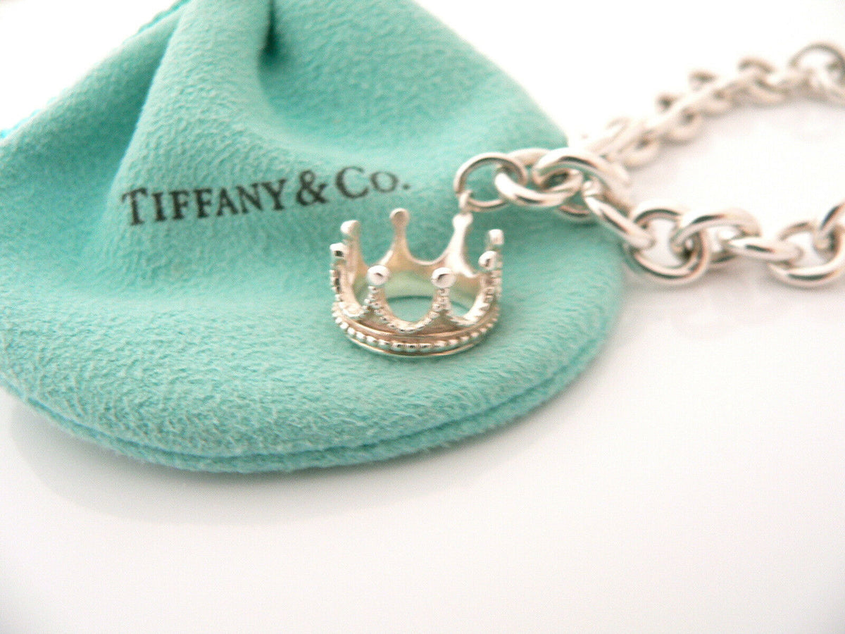 Tiffany and co crown deals charm