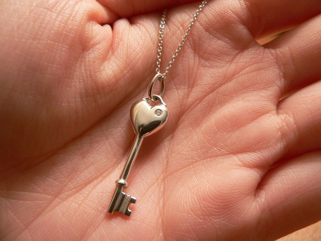 Cheap Tiffany Keys Heart Key Pendant Sterling Silver For Tiffany