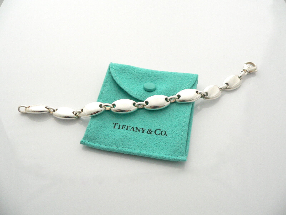 Tiffany & Co. PEBBLE LINK OVAL BRACELET