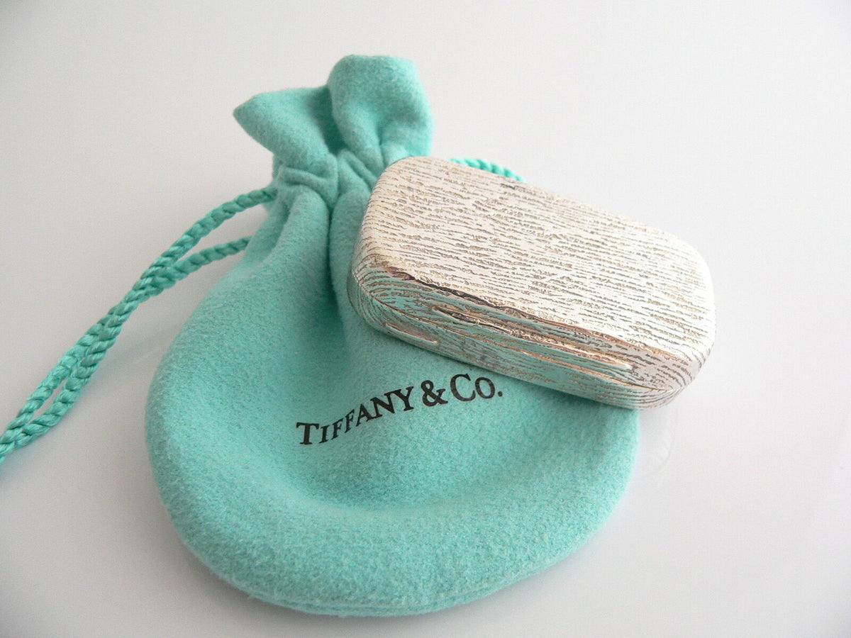 Tiffany & Co Turtle Pill Box Case Container Nature Animal Love Gift Pouch  Art