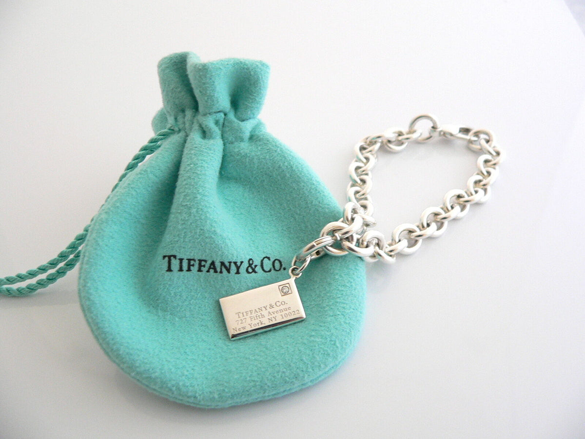 Tiffany & outlet Co Yours Truly Charm with diamond