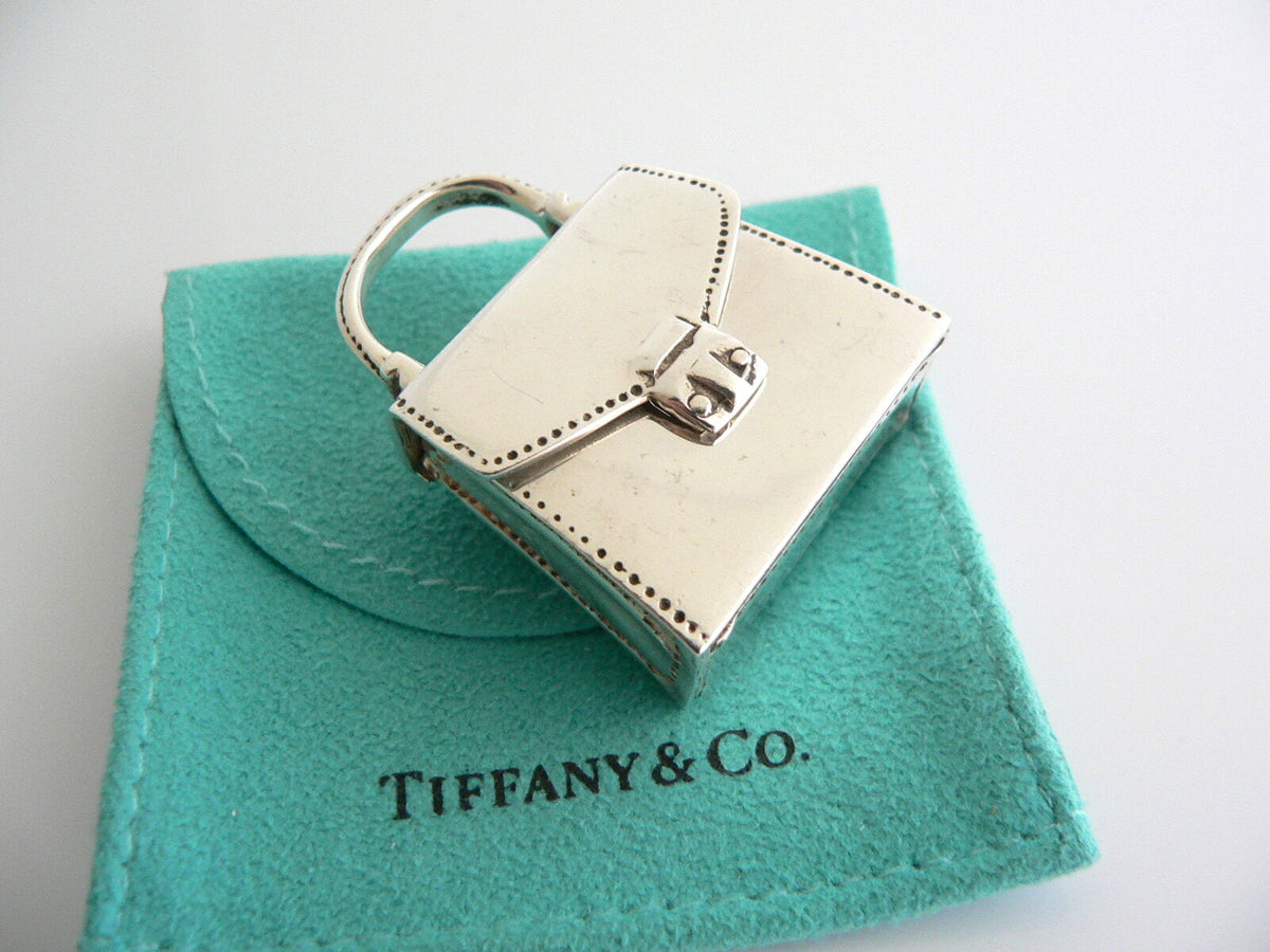 Very Rare 100% Authentic Tiffany & Co. Sterling Silver Walnut Pill Box