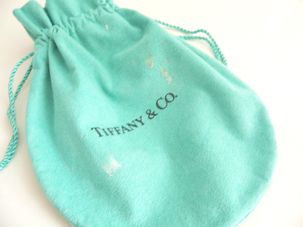 Tiffany & Co Silver Baseball Baby Rattle Teether Rare Sports Heirloom Gift Pouch