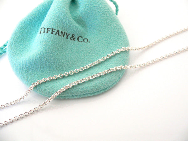 Tiffany & Co Heads Tails Necklace Coin Flip  Pendant Charm Chain Love Gift Pouch