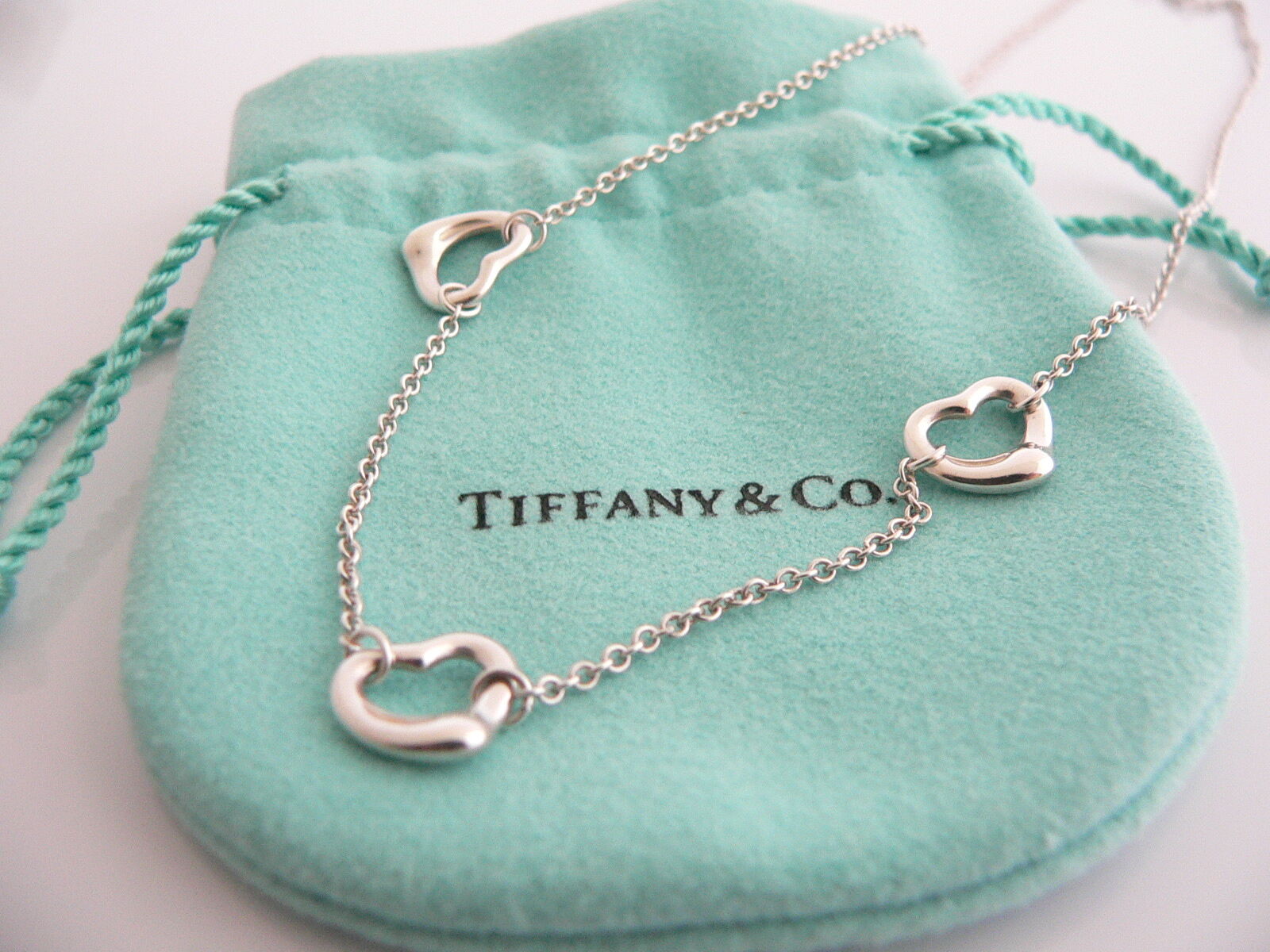 Tiffany Co outlet - 3 Open Heart Bracelet