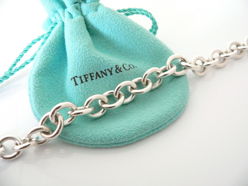 Return to Tiffany™ Lovestruck Heart Tag Bracelet in Silver, Medium | Tiffany  & Co. Malaysia