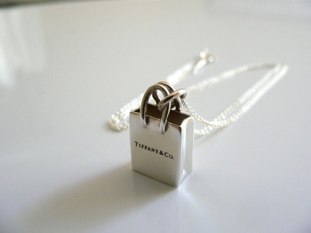 Tiffany shops & Co. Shopping Bag Charm