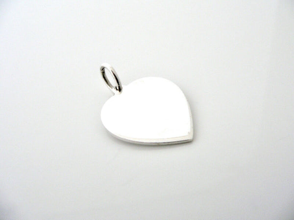 Tiffany & Co Silver Heart Pendant Charm 4 Necklace Bracelet Vintage Gift Love