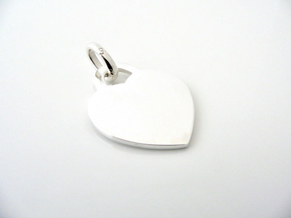 Tiffany & Co Return Heart Charm Clasp Silver Oval Clasp Classic Love Gift