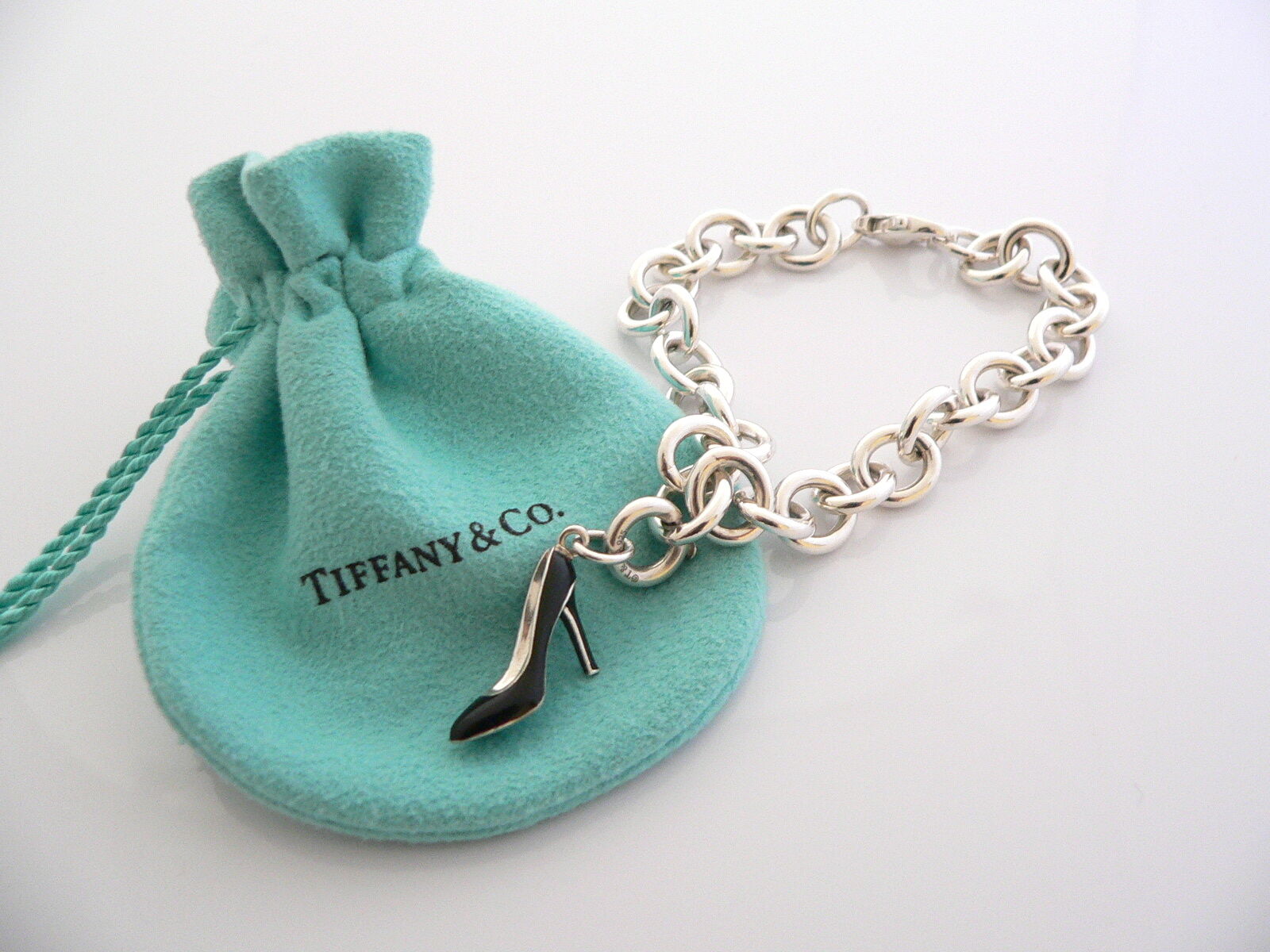 Tiffany ribbon deals charm