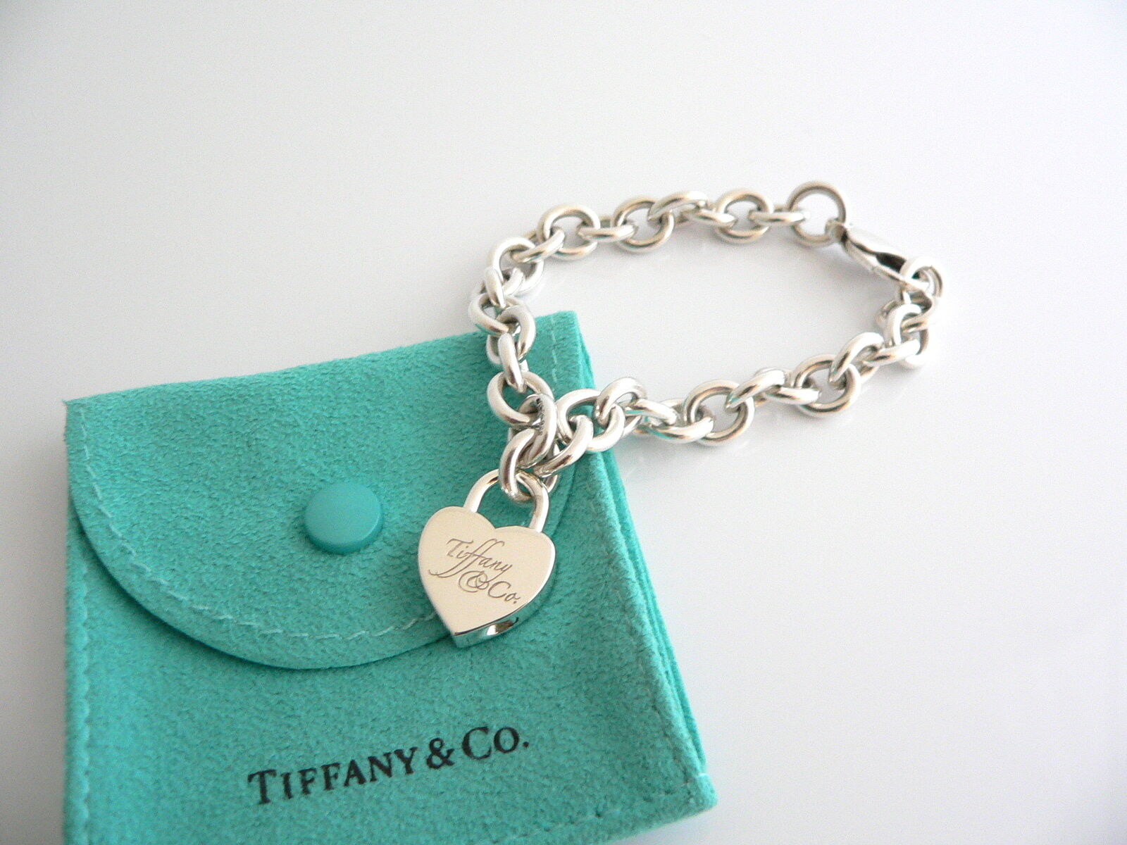 Tiffany Silver Love Note hotsell Charm Bracelet