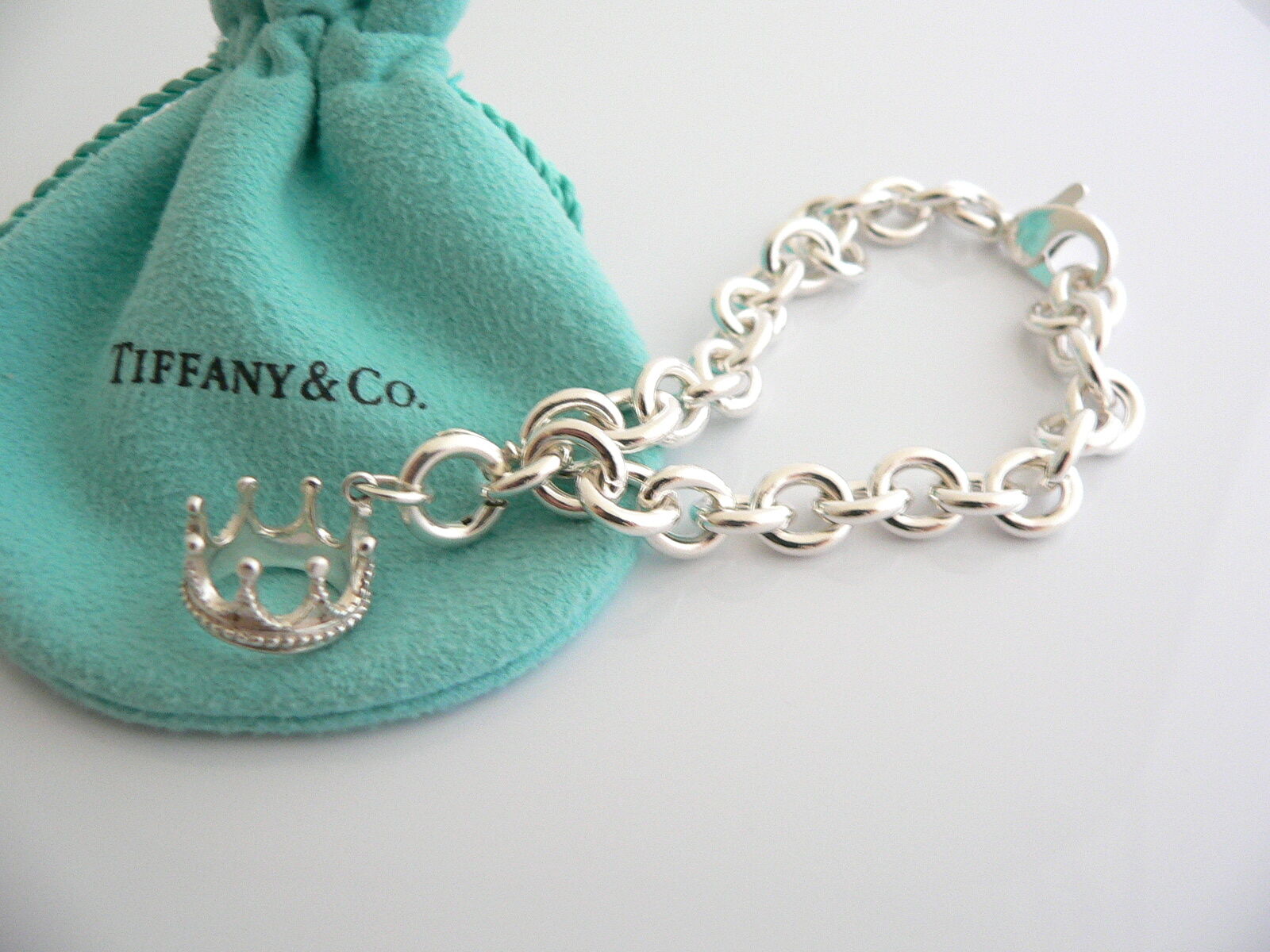 Return to Tiffany™ Lovestruck Heart Tag Bracelet in Silver and Rose Gold,  Small | Tiffany & Co.