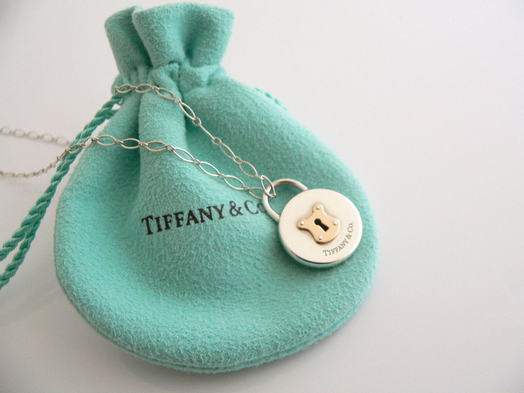 Tiffany Vintage Round Lock Pendant
