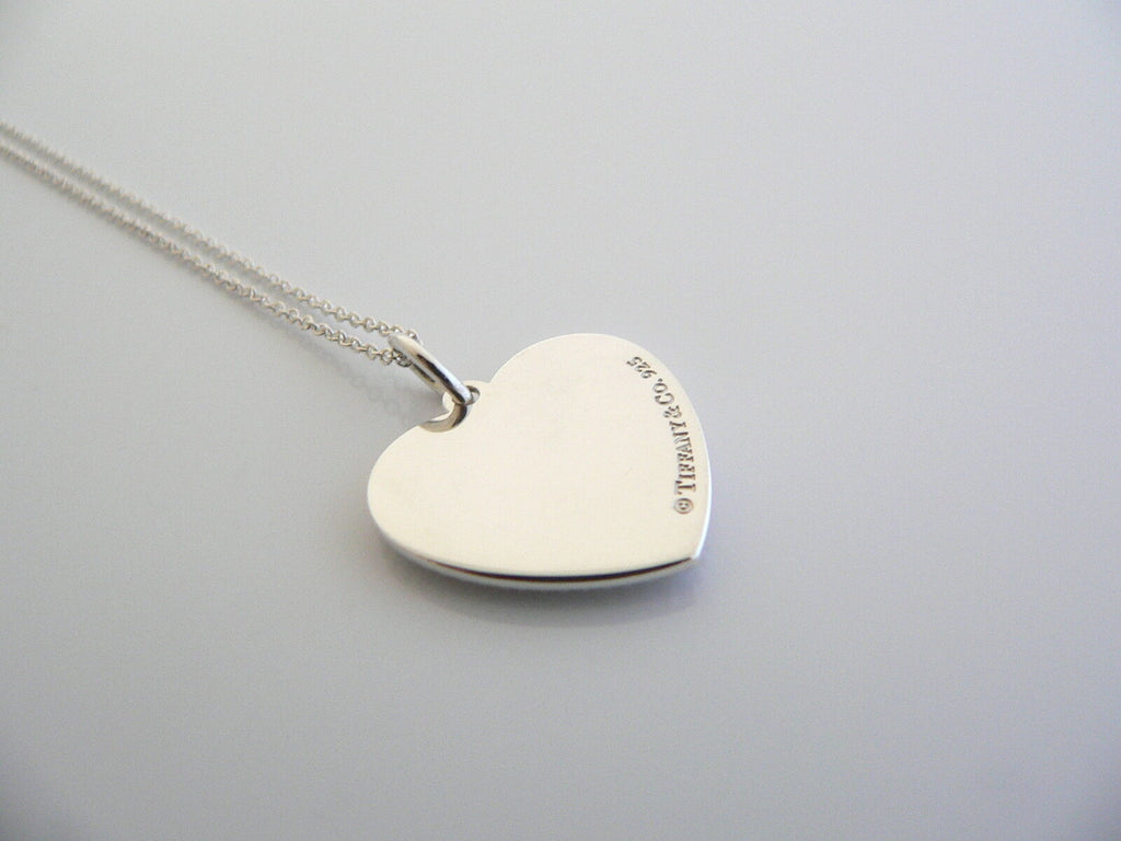 Tiffany & Co. Sterling Heart Necklace