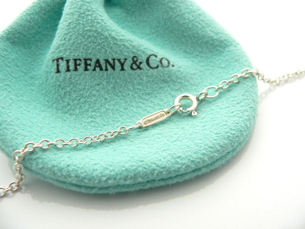 Tiffany & Co Silver Flower Butterfly Dragonfly Necklace Pendant Gemstone Gift